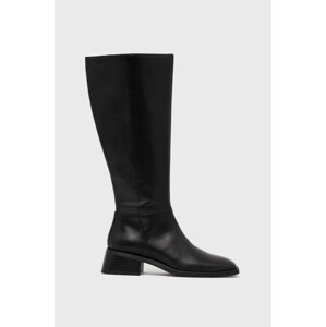 Kožne čizme Vagabond Shoemakers Blanca za žene, boja: crna, s debelom potpeticom