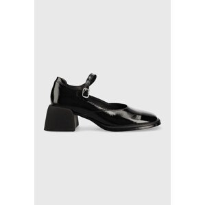 Kožne salonke Vagabond Shoemakers Ansie boja: crna, s debelom potpeticom