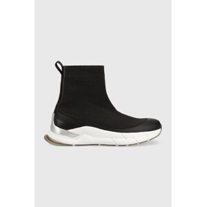 Tenisice Calvin Klein Sock Boot boja: crna