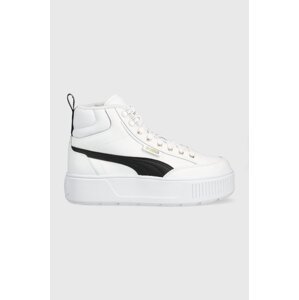 Tenisice Puma Karmen Mid boja: bijela, 385857