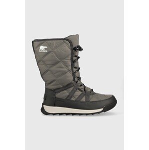 Čizme za snijeg Sorel Whitney Ii Tall Lace boja: siva