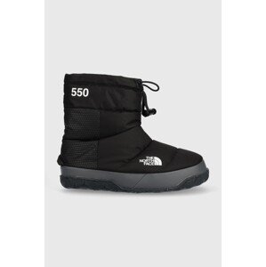 Čizme za snijeg The North Face Women S Nuptse Apres Bootie boja: crna
