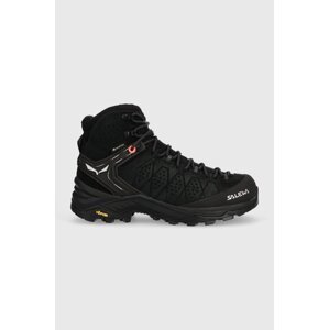 Cipele Salewa Alp Trainer 2 Mid GTX za žene, boja: crna, 00-0000061383