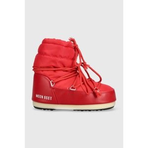 Čizme za snijeg Moon Boot Light Low Nylon, boja: crvena, 14600100.RED-RED
