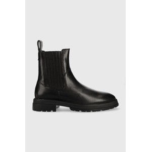 Kožne gležnjače Vagabond Shoemakers Johnny 2.0 za muškarce, boja: crna