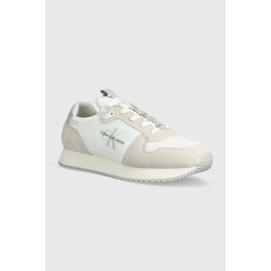Tenisice Calvin Klein Jeans Runner Sock Laceup LACE UP boja: crna, YM0YM00553