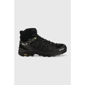 Cipele Salewa MS ALP TRAINER 2 MID GTX za muškarce, boja: crna, s toplom podstavom