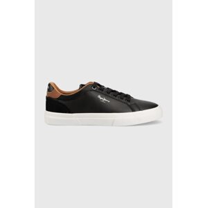 Tenisice Pepe Jeans Kenton Court boja: crna, PMS30839