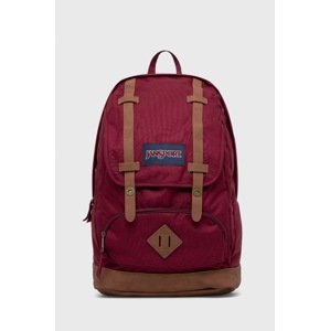 Ruksak Jansport boja: bordo, veliki, s uzorkom