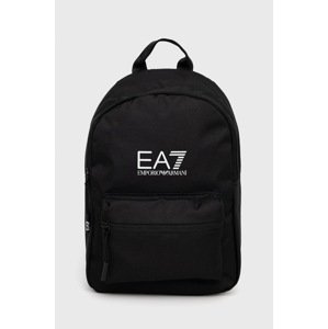 Ruksak EA7 Emporio Armani boja: crna, mali, jednobojni model