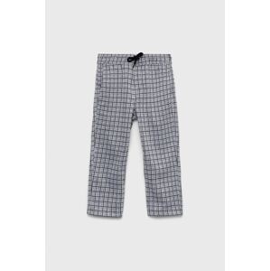 Dječje hlače Abercrombie & Fitch boja: siva, s uzorkom