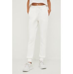 Donji dio trenirke Guess ALLIE boja: bijela, s tiskom, V2YB18 K7UW2