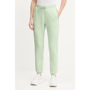 Donji dio trenirke Guess ALLIE boja: zelena, s tiskom, V2YB18 K7UW2