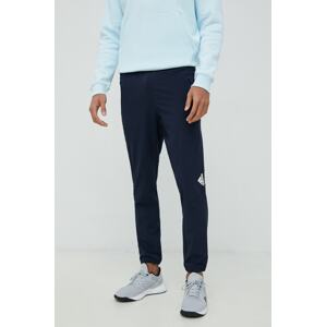 Hlače za trening adidas Performance D4t za muškarce, boja: tamno plava, glatki materijal