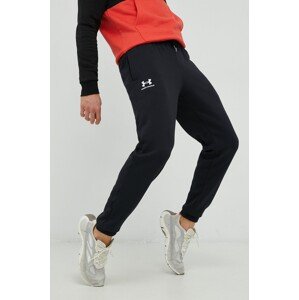 Donji dio trenirke Under Armour za muškarce, boja: crna, glatki materijal, 1373882