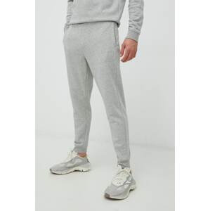 Hlače za trening Calvin Klein Performance za muškarce, boja: siva, glatki materijal