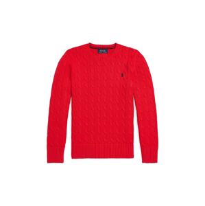 Dječji pamučni pulover Polo Ralph Lauren boja: crvena, lagani