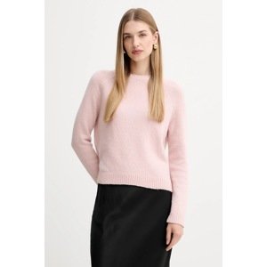 Pulover s dodatkom vune BOSS boja: bež, 50478315