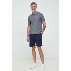 Kratke hlače Lacoste za muškarce, boja: tamno plava