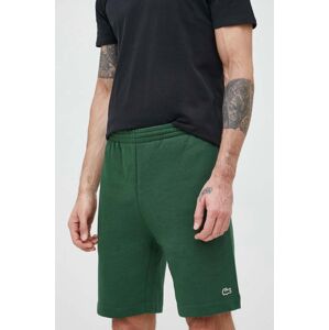 Kratke hlače Lacoste za muškarce, boja: zelena