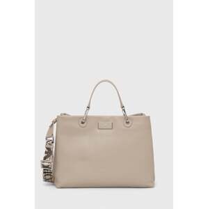 Kožna torba Emporio Armani boja: bež, Y3D165 Y478E