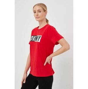Majica kratkih rukava Dkny za žene, boja: ružičasta