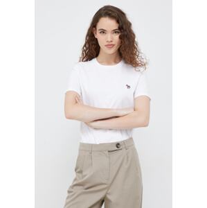 Pamučna majica PS Paul Smith boja: bijela, W2R.G799.EP1846