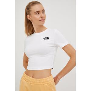 Majica kratkih rukava The North Face za žene, boja: bijela