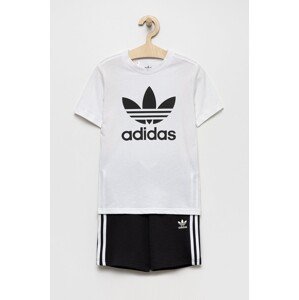 Dječji komplet adidas Originals boja: bijela