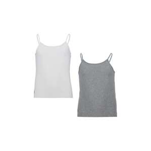 Dječji top Polo Ralph Lauren 2-pack boja: bijela, glatki model