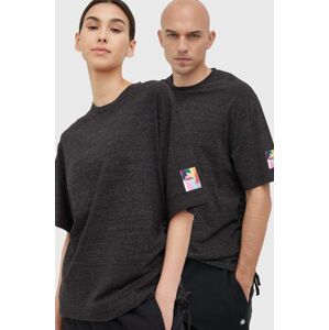 Pamučna majica Reebok Classic Nao Serati & Pride boja: siva, s tiskom