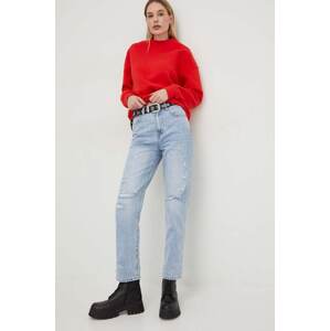 Traperice Answear.LAB PREMIUM JEANS za žene, visoki struk