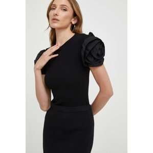 Bluza Answear.LAB boja: crna, glatka