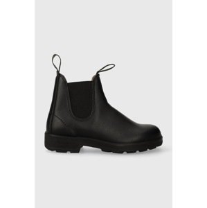 Gležnjače Blundstone 2115 za žene, boja: crna, ravni potplat, 2115.Vegan.Black