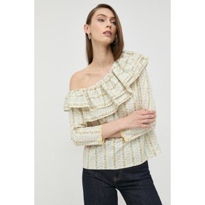 Bluza Notes du Nord za žene, boja: bež, cvjetni uzorak