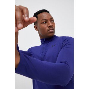 Dukserica za trening Under Armour Tech 2.0 boja: tamno plava, melanž, 1328495