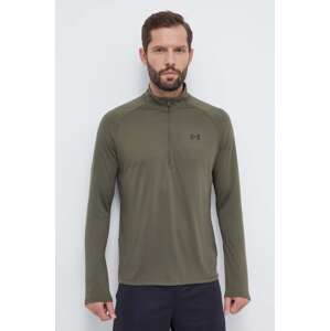 Dukserica za trening Under Armour Tech 2.0 boja: zelena, melanž