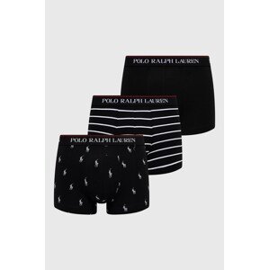Bokserice Polo Ralph Lauren (3-pack) za muškarce, boja: crna, 714830299009