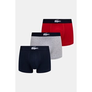 Bokserice Lacoste 3-pack za muškarce, boja: tamno plava