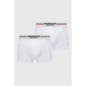 Bokserice Aeronautica Militare (2-pack) za muškarce, boja: bijela