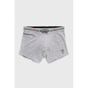 Bokserice Aeronautica Militare (2-pack) za muškarce, boja: siva