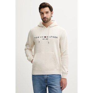 Dukserica Tommy Hilfiger boja: tirkizna, s kapuljačom, s aplikacijom, MW0MW11599