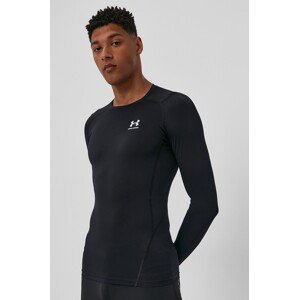 Majica dugih rukava za trening Under Armour boja: crna, bez uzorka, 1361524