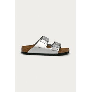 Natikače Birkenstock Arizona za žene, boja: srebrna, 1012283