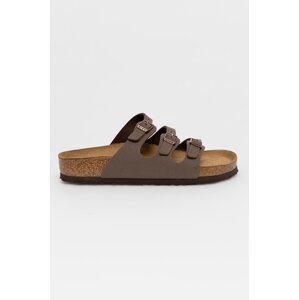 Natikače Birkenstock Florida SFB za žene, boja: smeđa, 53881