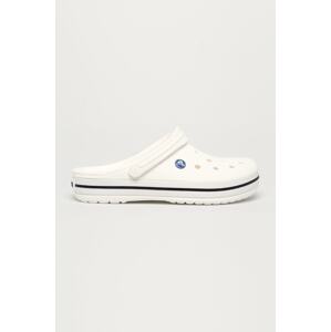 Natikače Crocs Crocband za muškarce, boja: bijela, 11016