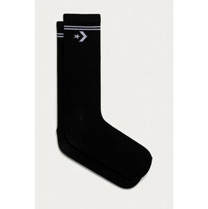 Čarape Converse boja: crna
