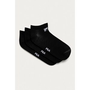 Čarape Fila (3-pack) boja: crna