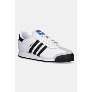 Kožne tenisice adidas Originals Samoa boja: bijela, 675033
