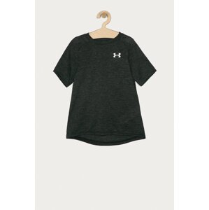 Majica kratkih rukava Under Armour boja: crna, bez uzorka, 1363284